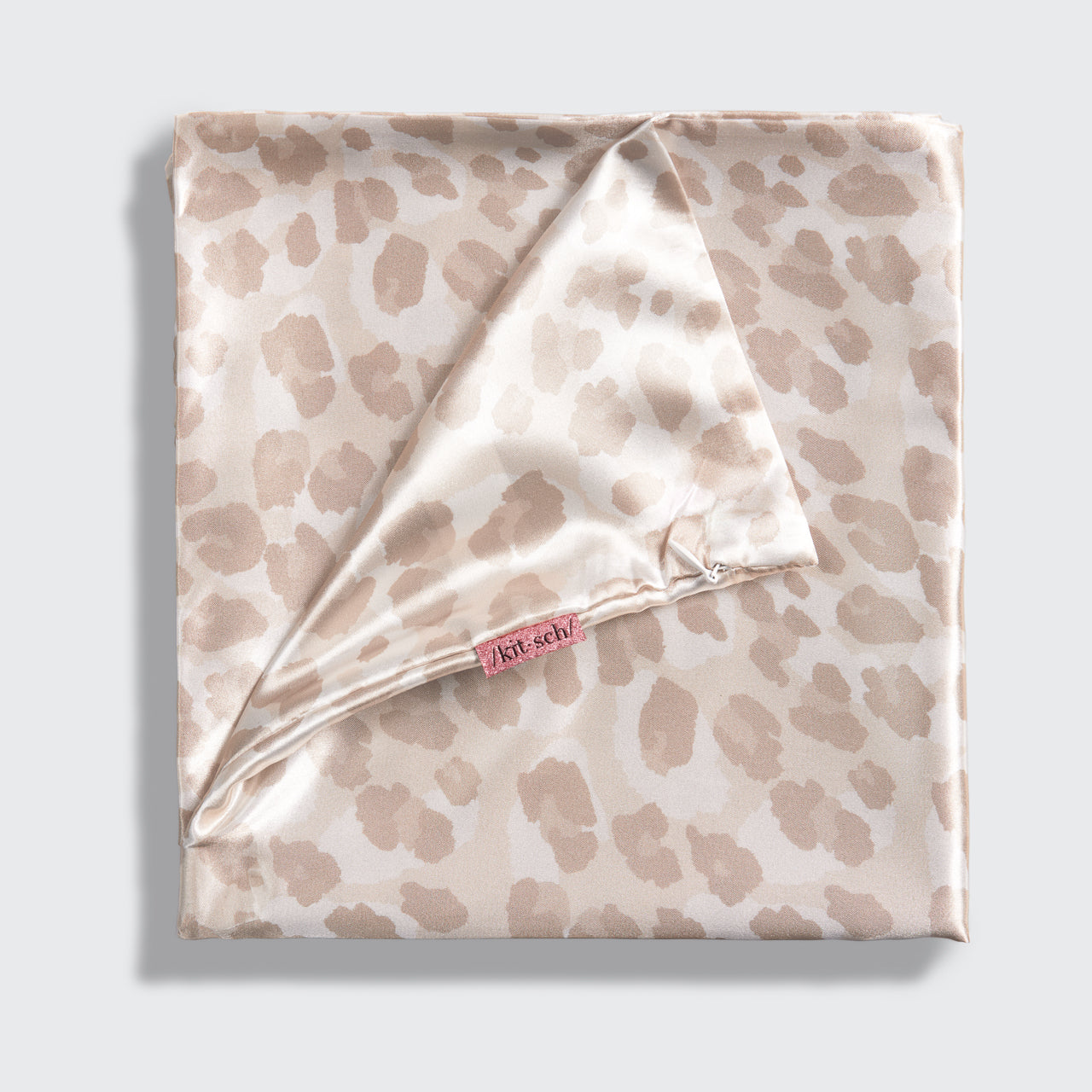 Satin Pillowcase in Leopard - King - Image 3