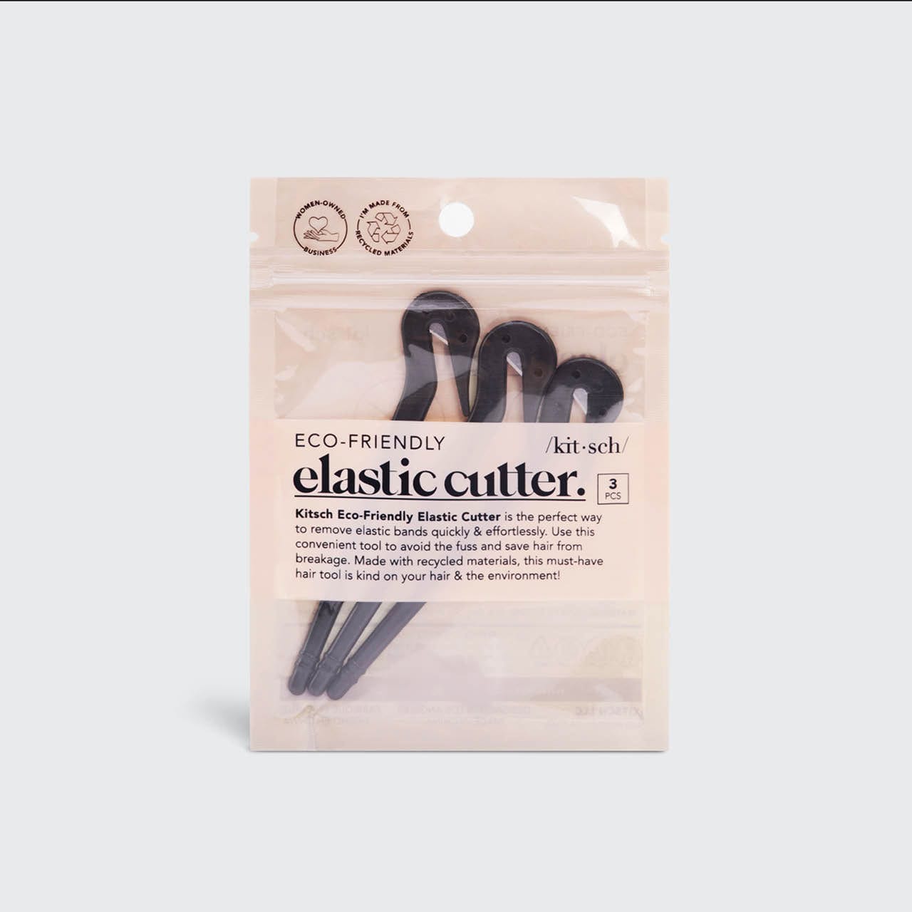 Black Elastic Cutters 3pc Set - Image 4