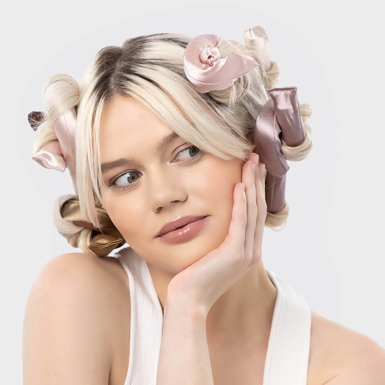 Alternative view of Satin Flexi Rods 6pc Set